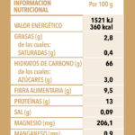 Quinoa Real150g Info Nutri