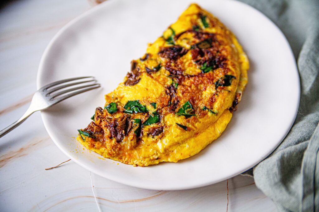 Receta Cena Ligera Tortilla Vegetal Boletus