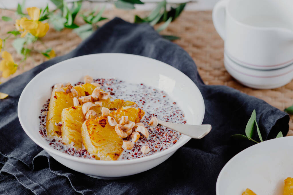 Receta Postre Navidad Quinoa