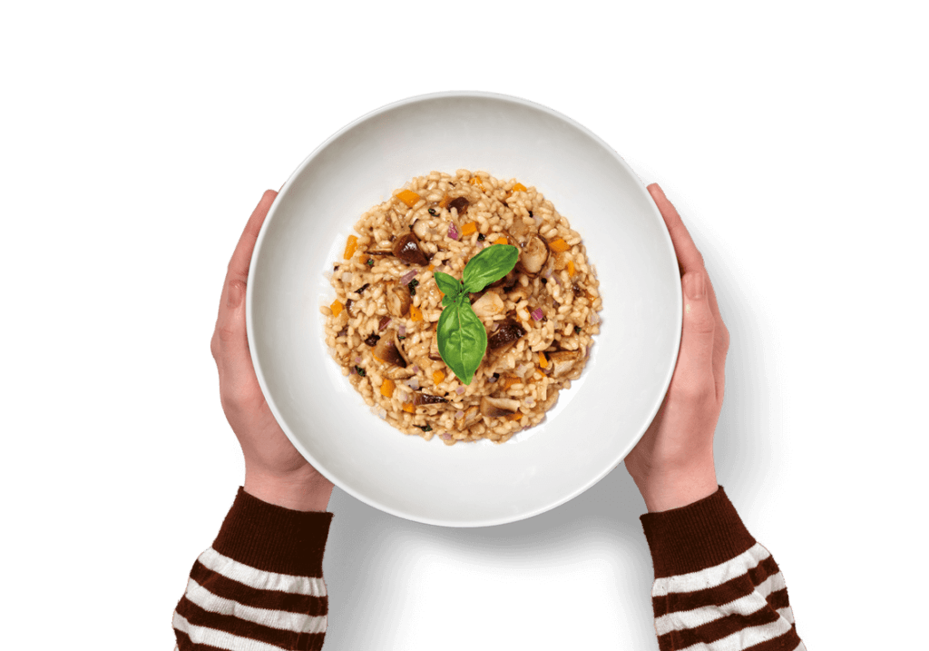 Shiitake & Porcini Risotto Trevijano