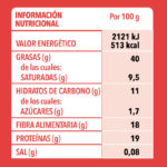 Semillas Amapola150g Info Nutri